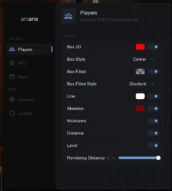 ARCANE preview